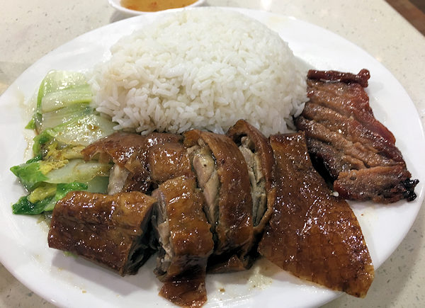 焼鵝・叉焼飯（深圳蛇口徳記焼臘）