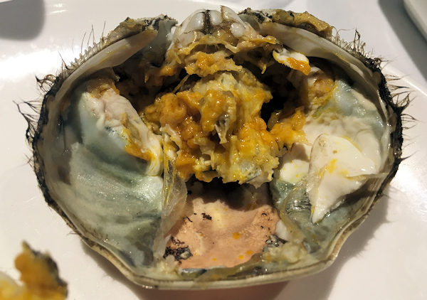 深圳で美味しい上海蟹（江南厨子）