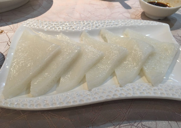 順徳点心の倫敦糕（ルンジャオケーキ）