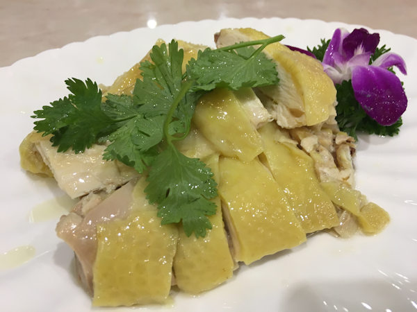 順徳料理レストランの白切鶏
