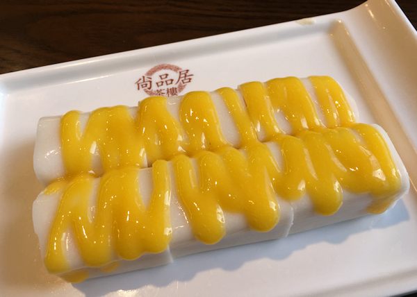 深圳の茶餐廳、尚香居のマンゴー腸粉