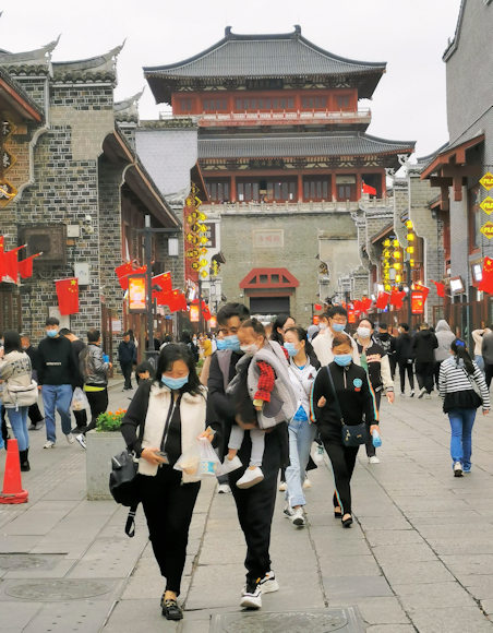 襄陽市の旧市街