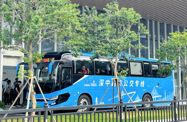 深圳市と中山市を1時間で結ぶ公共バス