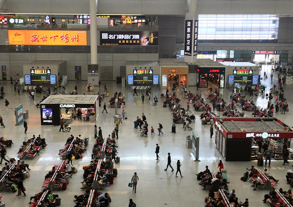 中国新幹線、上海虹橋駅