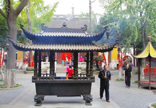 蘇州・寒山寺の境内