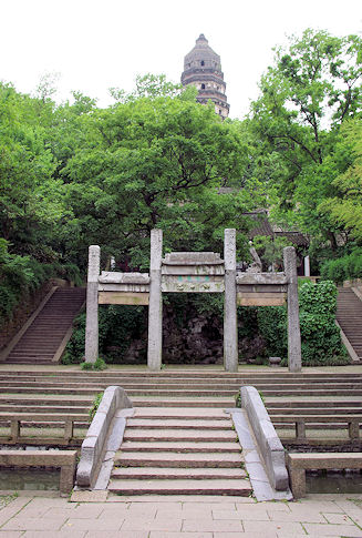 蘇州虎丘の小武当と雲岩寺塔