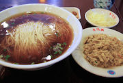 朱鴻興麺館の蘇州麺