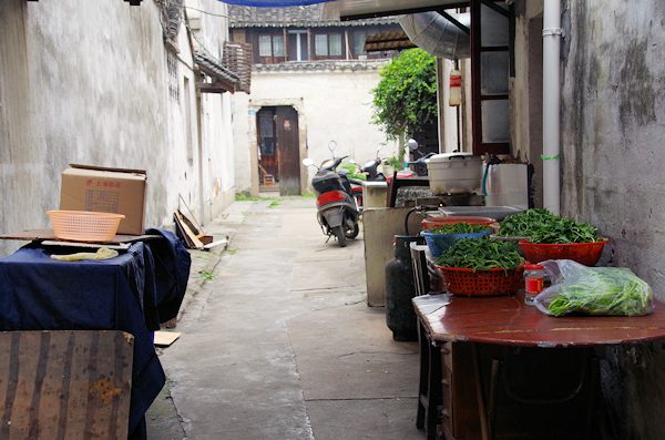 中国・同里古鎮の路地