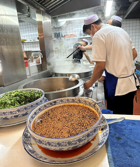 深圳の馬子禄牛肉麺
