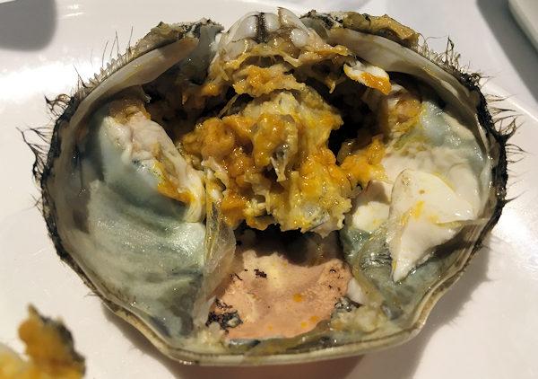 深圳で美味しい上海蟹(江南厨子)