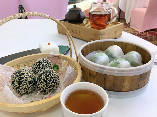 深圳の広東料理、唐宮で飲茶