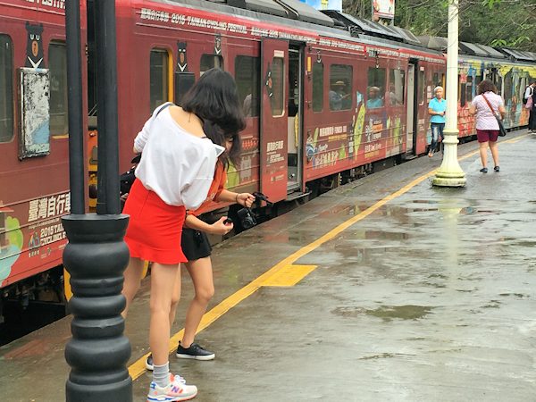 平渓線の終点、菁桐駅