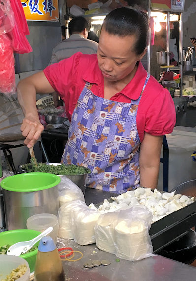 手作り水餃子店（雙城街夜市、台北）