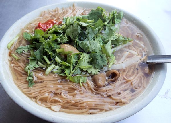 美味しい麺線（雙城一条街、台北）