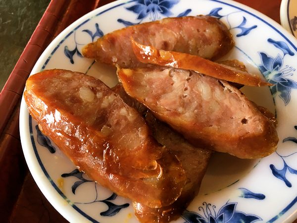 丸林魯肉飯の台湾腸詰