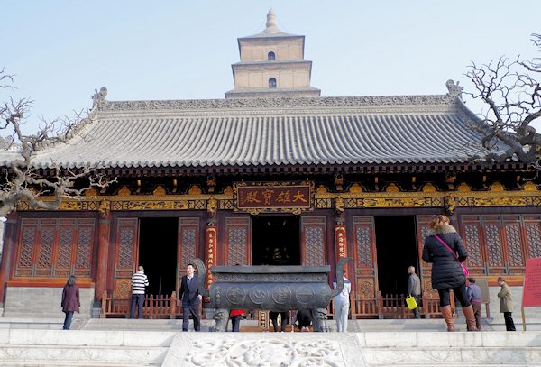 大雁塔（大慈恩寺）は玄奘三蔵ゆかりの寺｜アジア写真帳（西安）
