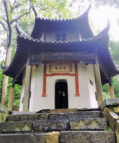 諸葛亮の草蘆亭（襄陽・古隆中）